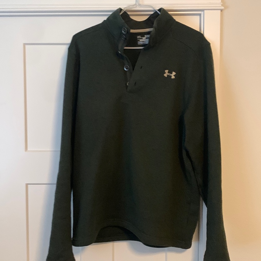 Under Armour forest green sweater